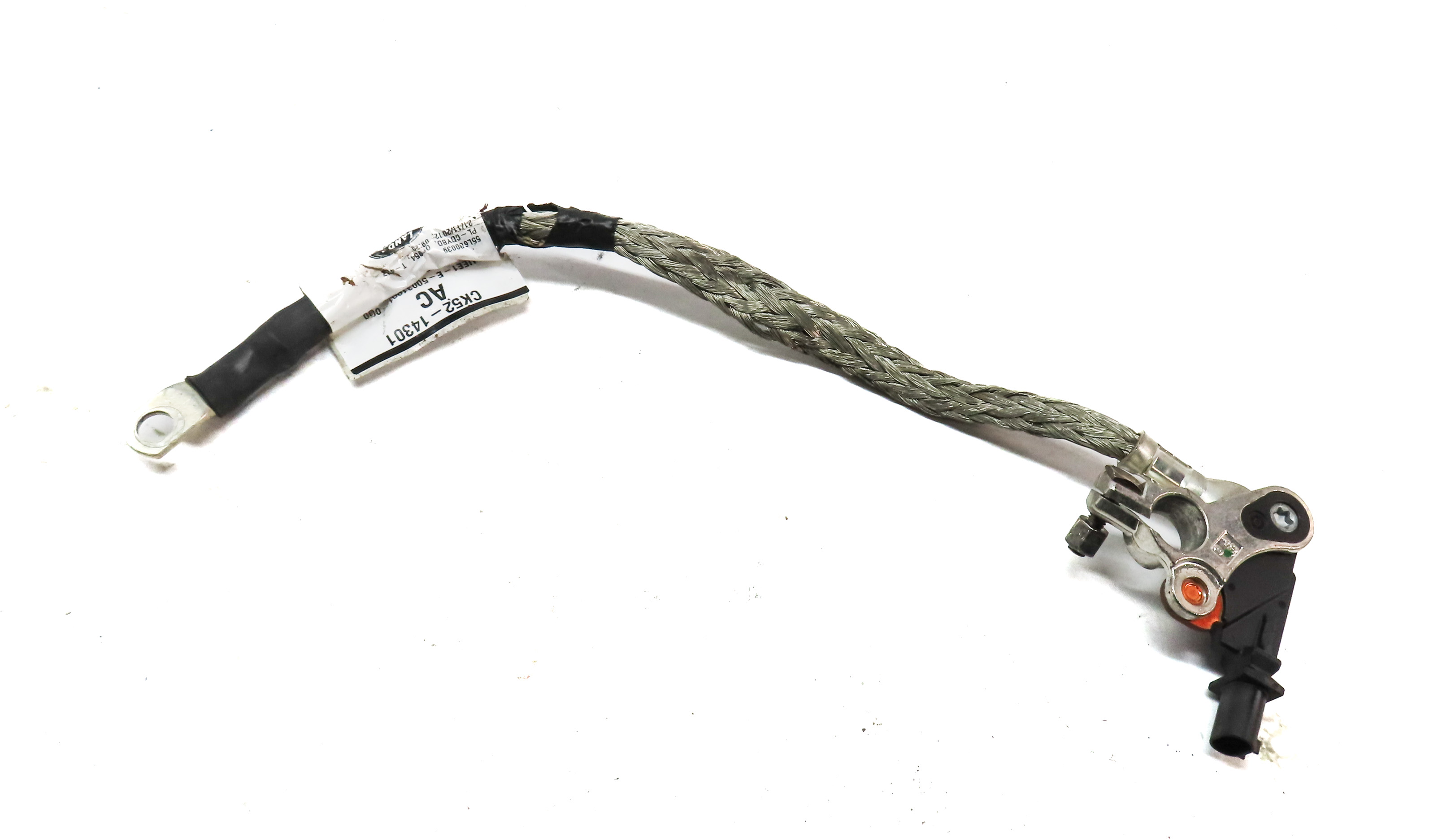 2013 RANGE ROVER (L405) 5.0L NON SUPER ENGINE NEGATIVE BATTERY CABLE w/TERMINAL — exact item pictured
